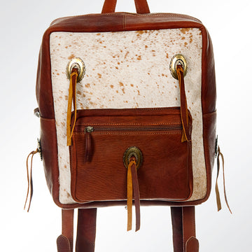 American Darling Backpack Hair on Genuine Leather Western Women Bag | Handbag Duffle Weekend Travel Bags